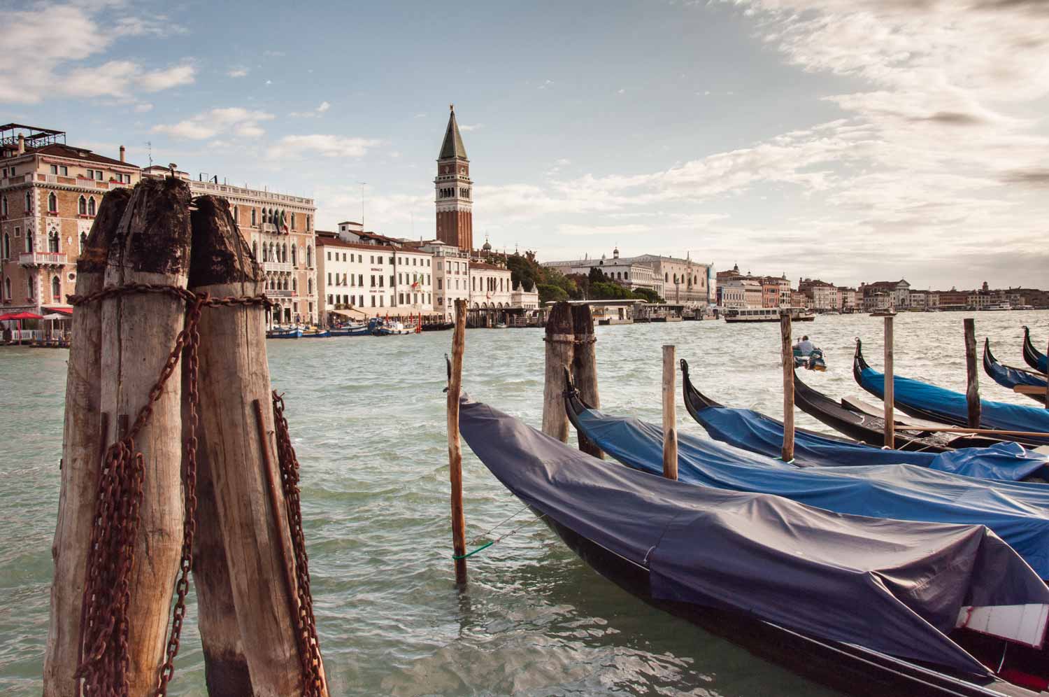 Early morning from the Santa Maria della Salute.