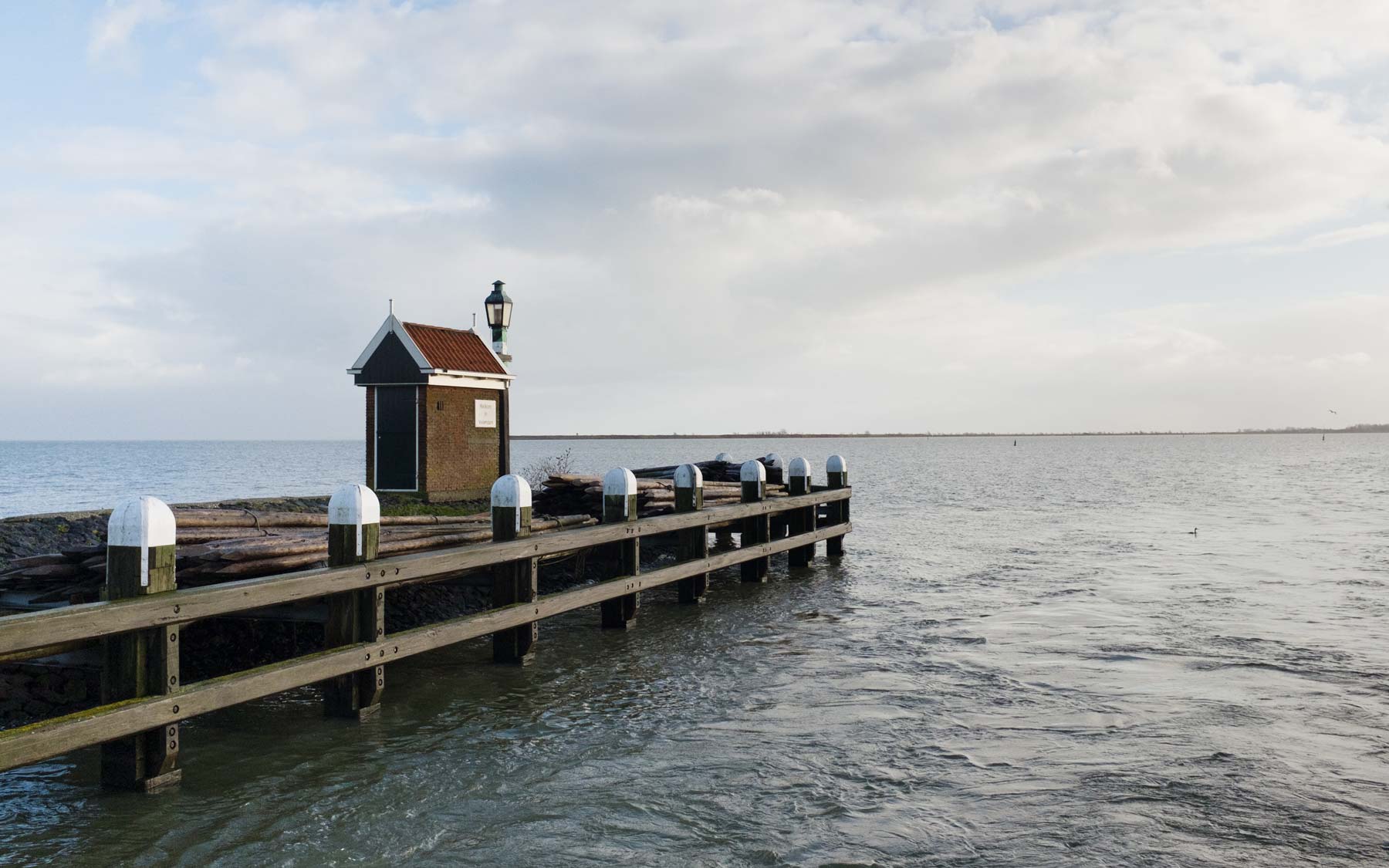 Looking out across Markermeer